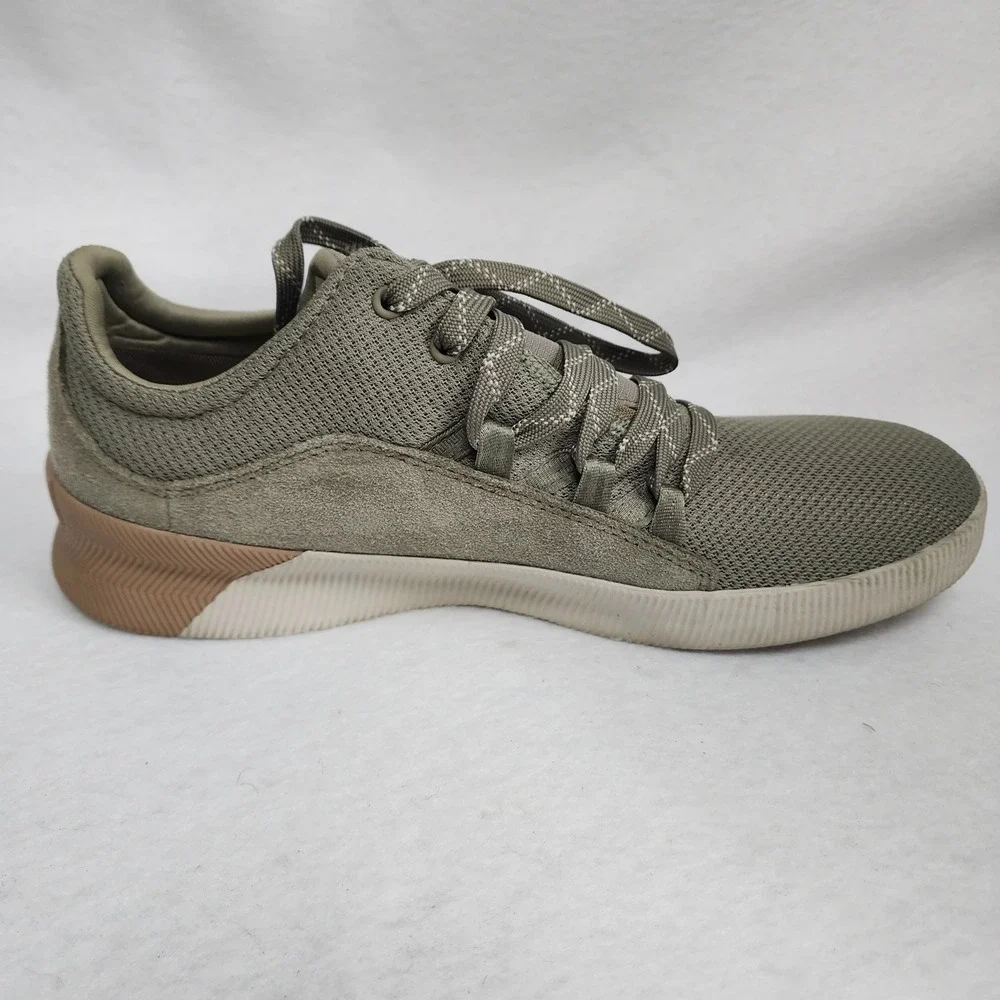 Sorel Out 'N About III Low NL4090-365 Womens 10 Sneakers Green Waterproof Shoes